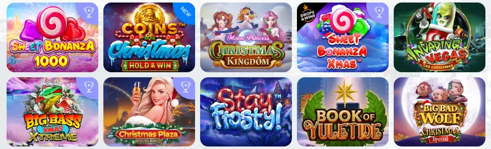 Tutti i giochi di Spin Samba Casino