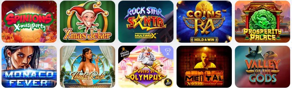 SPIN SAMBA CASINO Slot classiche