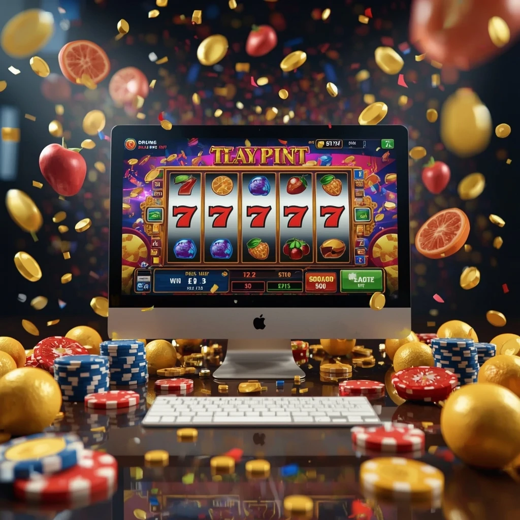slot machine sullo schermo SPIN SAMBA CASINO